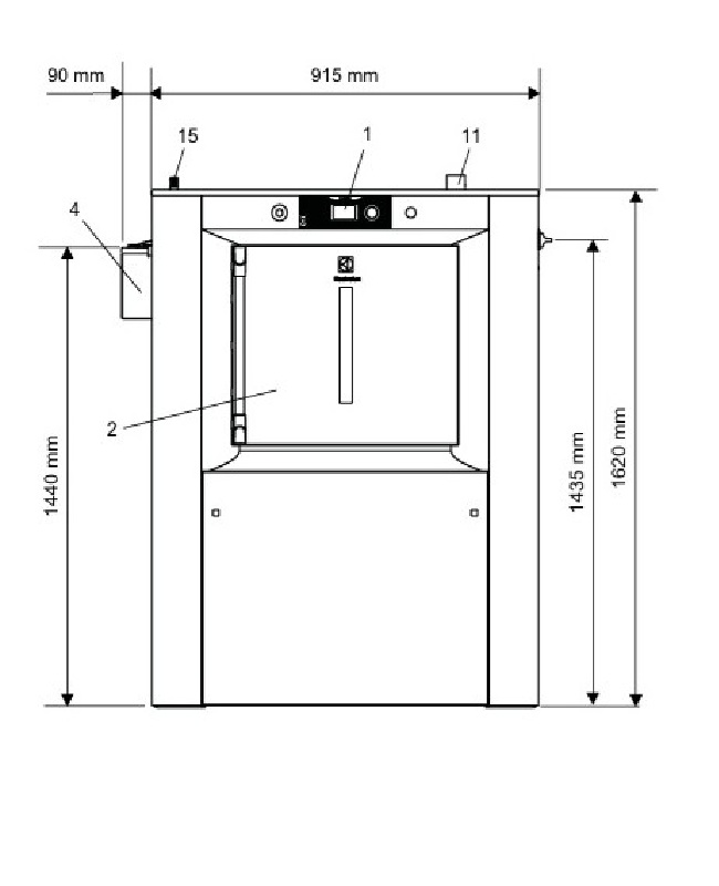 WB6-20 бар’єрна машина на 20 кг